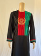 Afghan Flag Stitched Ghara - Men's Traditional Afghan Clothes
