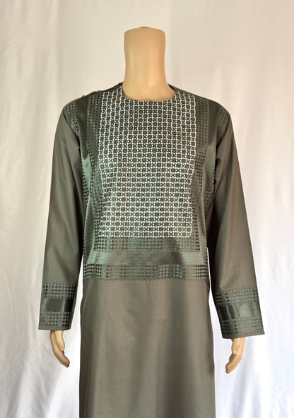 Dark Gray Ghara - Men's Traditional Afghan Clothes