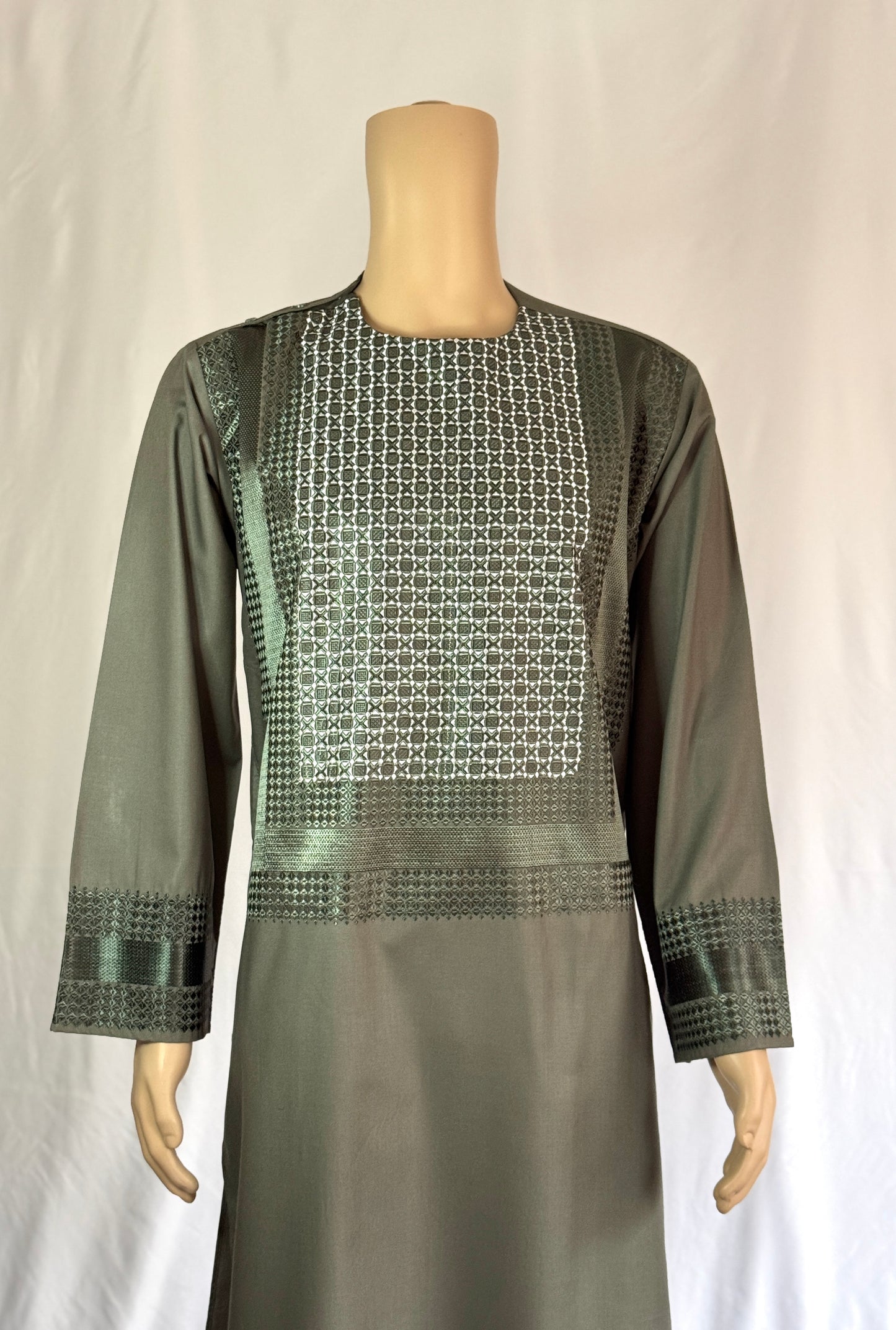 Dark Gray Ghara - Men's Traditional Afghan Clothes