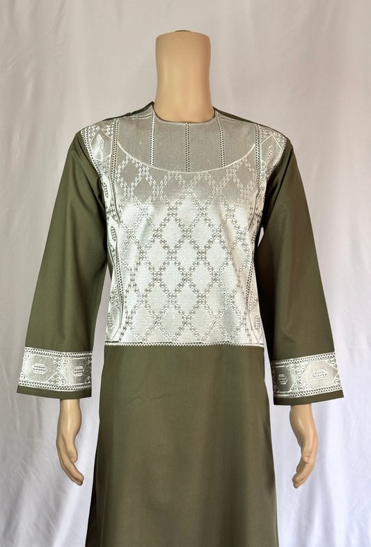 Dark Green Ghara - Men's Traditional Afghan Clothes