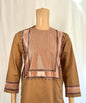 Tan Stitched Clothes - Men's Traditional Afghan Outfit