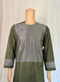Green Stitched Clothes - Men's Traditional Afghan Outfit