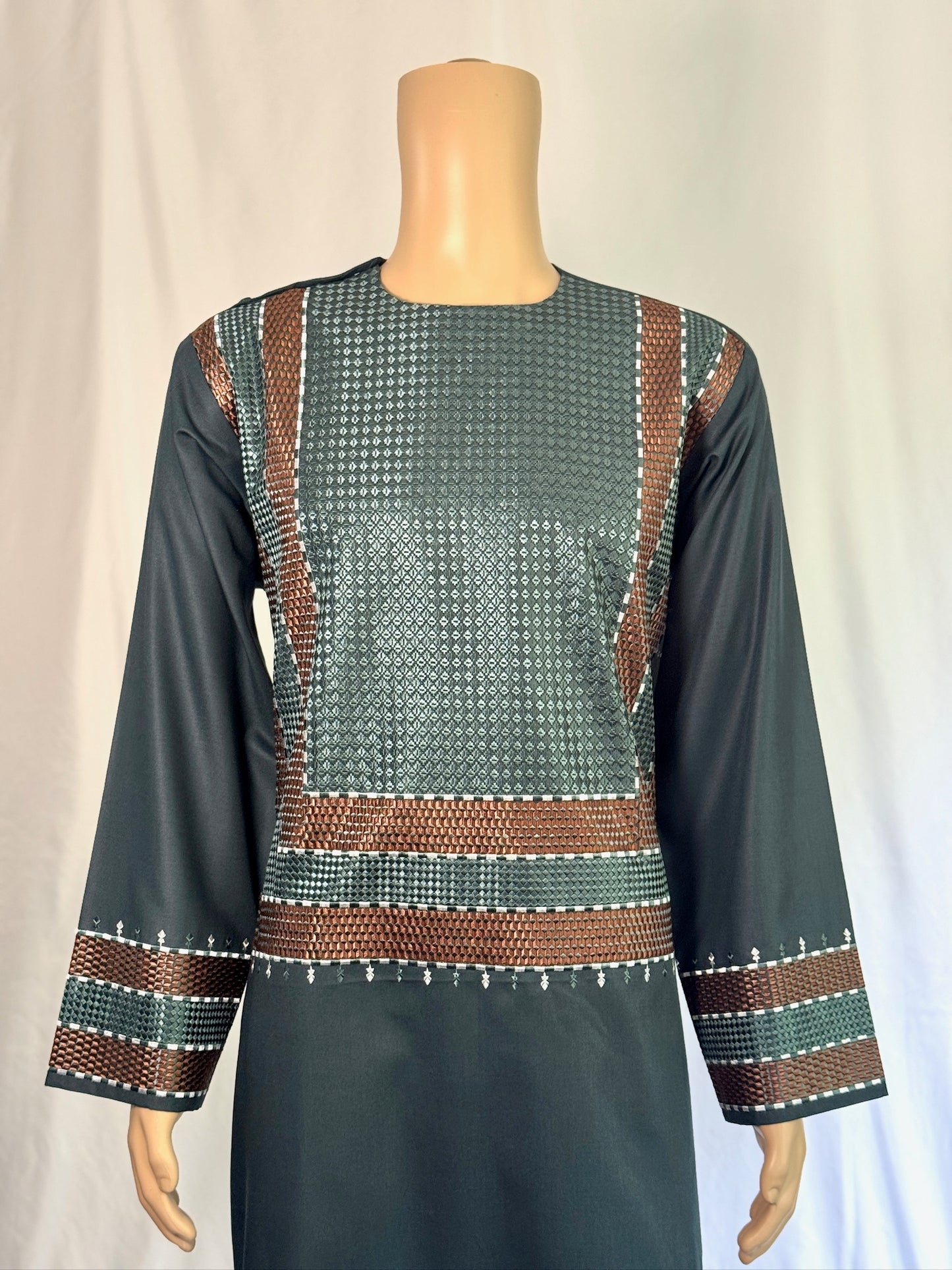 Dark Green Stitched Clothes - Men's Traditional Afghan Outfit
