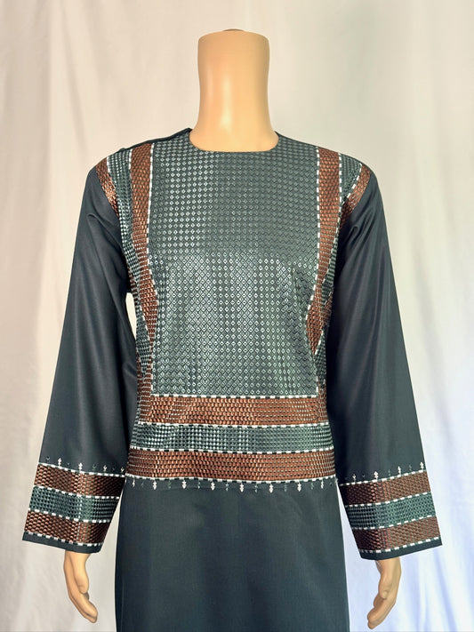 Dark Green Stitched Clothes - Men's Traditional Afghan Outfit