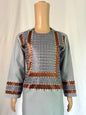 Light Gray Stitched Clothes - Boy's Traditional Afghan Outfit