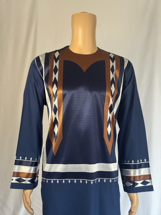 Dark Brown Stitched Ghara - Men's Traditional Afghan Clothes