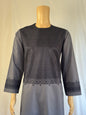 Dark Grey Stitched Ghara - Men's Traditional Afghan Clothes