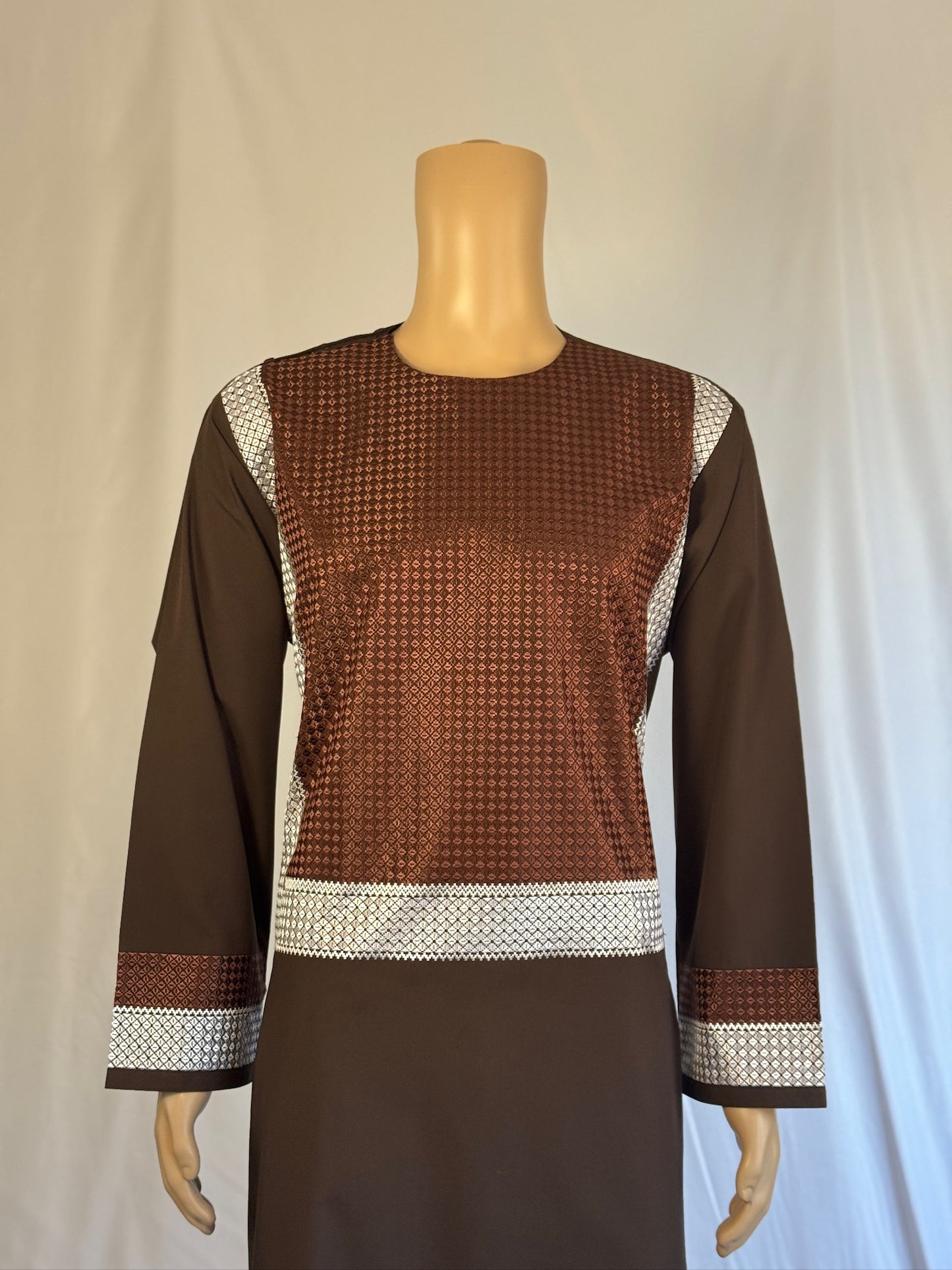 Brown Stitched Clothes - Men's Traditional Afghan Outfit