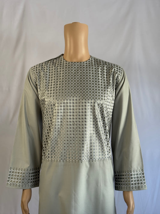 Light Green Stitched Clothes - Men's Traditional Afghan Outfit