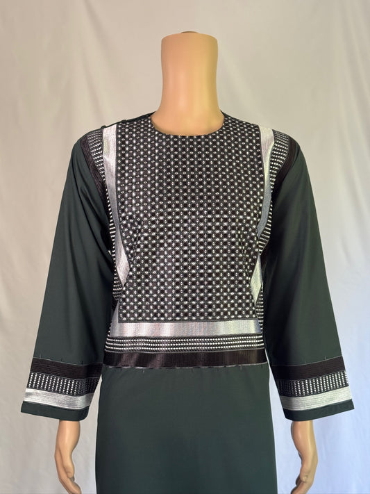 Dark Green Stitched Clothes - Men's Traditional Afghan Outfit