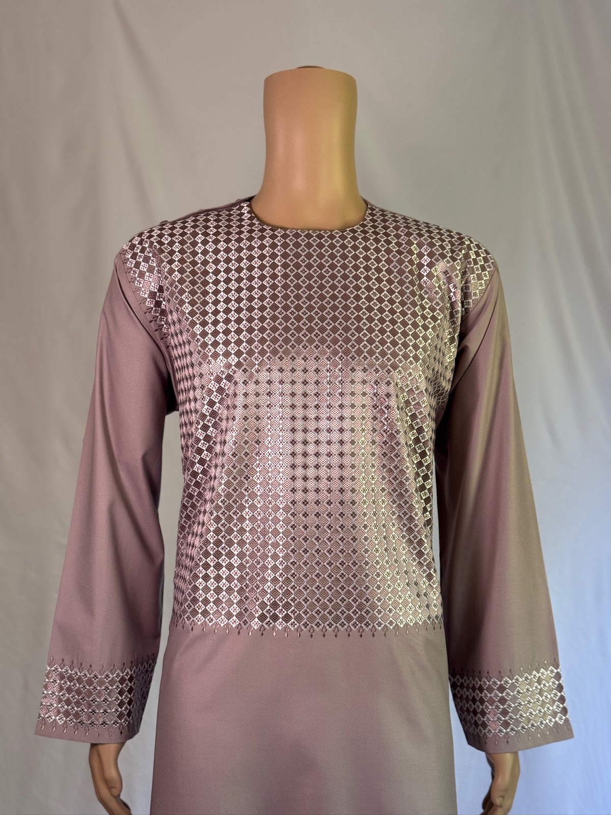 Light Violet Stitched Clothes - Men's Traditional Afghan Outfit