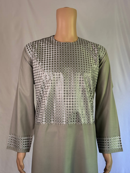 Light Green Stitched Clothes - Men's Traditional Afghan Outfit