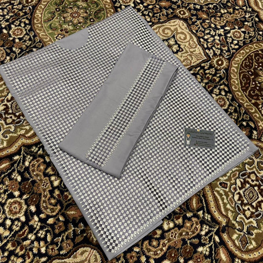 Custom Tailored Gray Afghan Men's & Boys Clothes - Made to Order