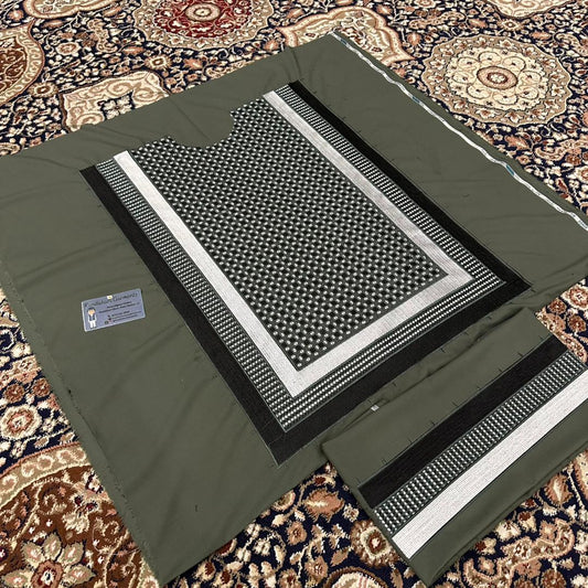 Custom Tailored Gray Afghan Men's Clothes - Made to Order