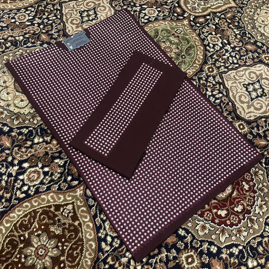 Custom Tailored Maroon Afghan Men's & Boys Clothes - Made to Order